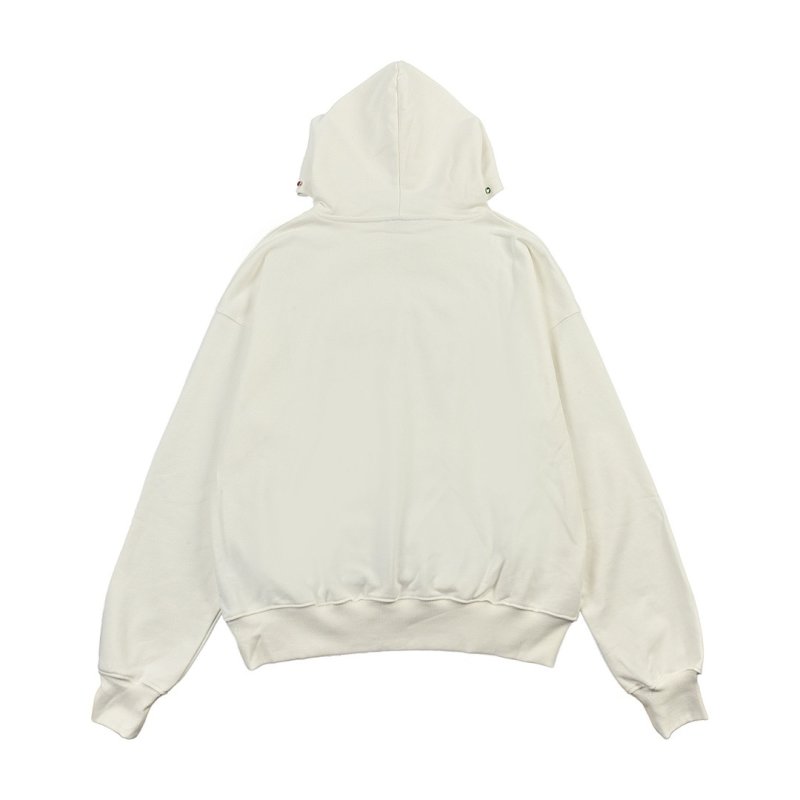 White Pearl Graphic Hoodie Women's view