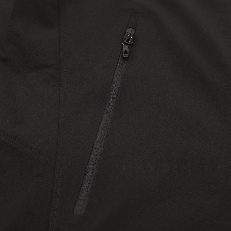 Kailas M8 Soft Shell Stand Collar Windproof Stretch Jacket Black view