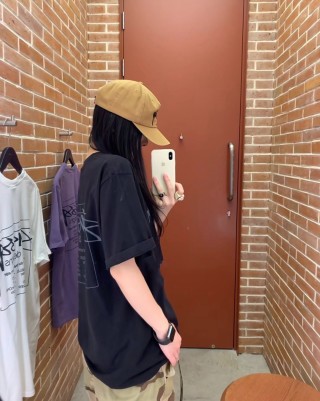 Black Graphic Print Short Sleeve T-Shirt view 4