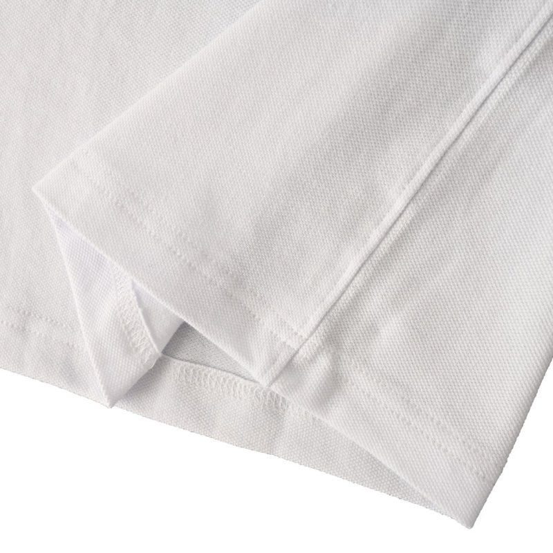 Premium White Short Sleeve T-Shirt with Chest Logo view