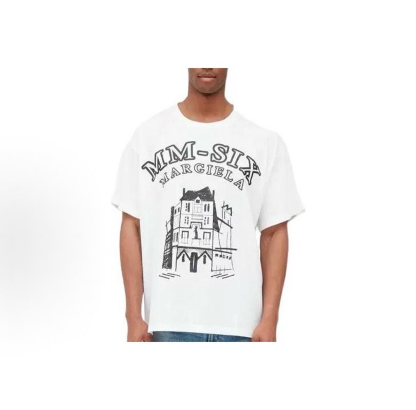 MM-STX Marchelia White Graphic T-Shirt