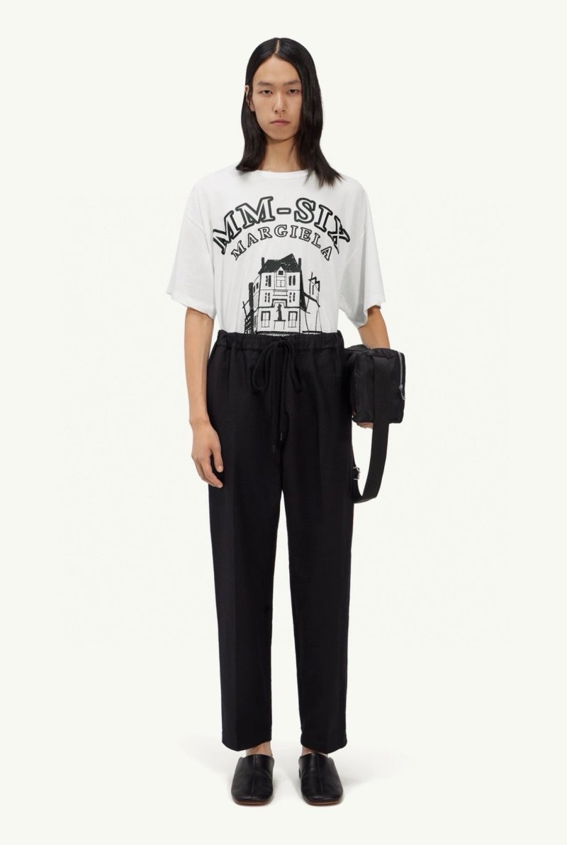 MM-STX Marchelia White Graphic T-Shirt view
