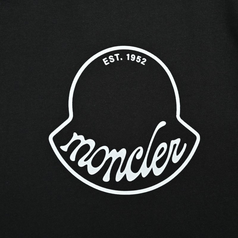 Black Short Sleeve T-Shirt with Chest Logo view