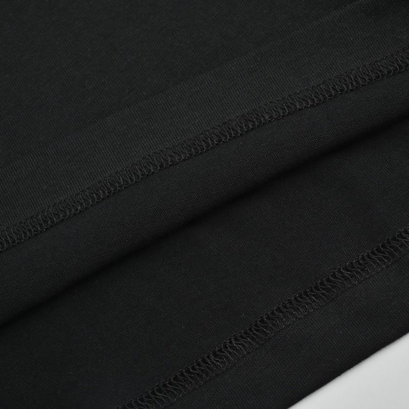 Black Short Sleeve T-Shirt with Chest Logo view