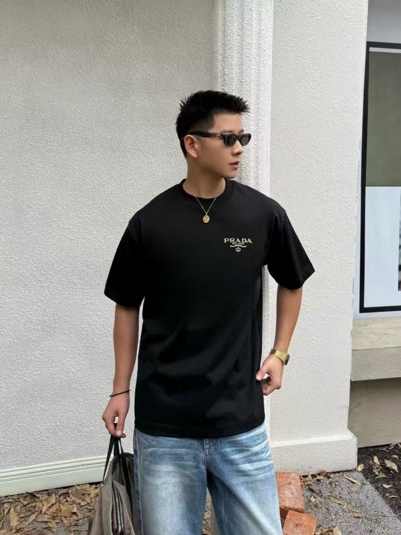 Prada Black Logo T-Shirt