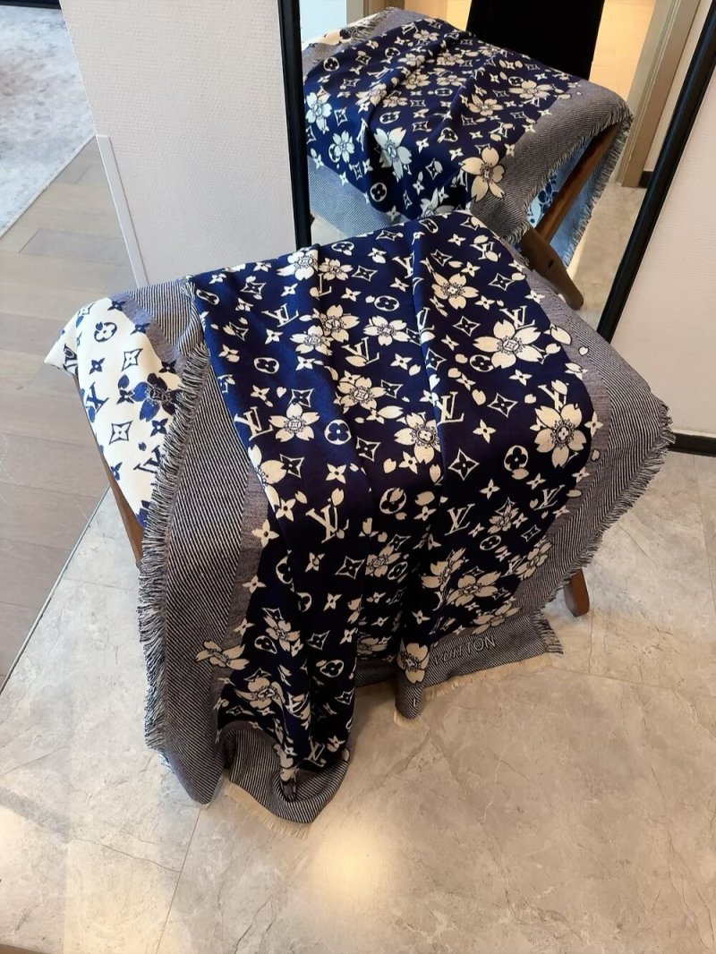 Louis Vuitton x Takashi Murakami Monogram Cerise Square Scarf view