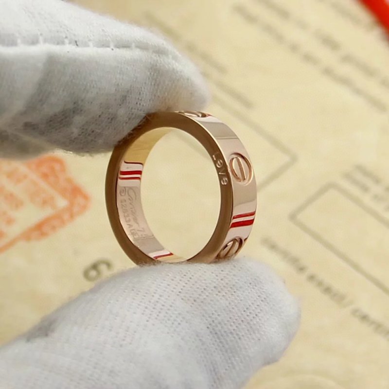 Cartier LOVE Ring Rose Gold view