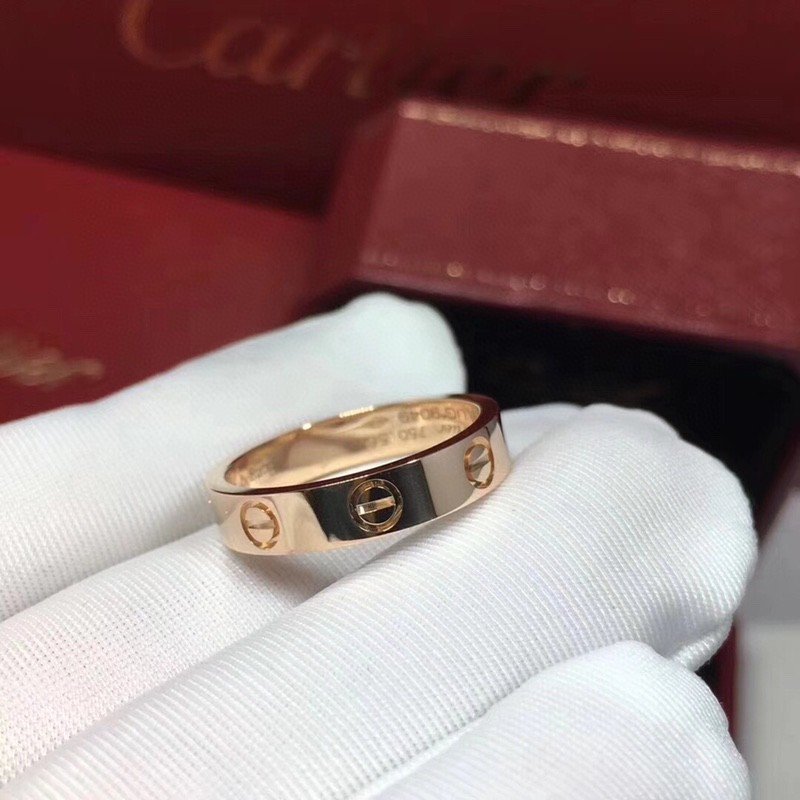 Cartier LOVE Ring Rose Gold view