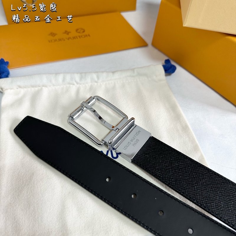 Louis Vuitton LV Reversible Belt Black 3.5cm