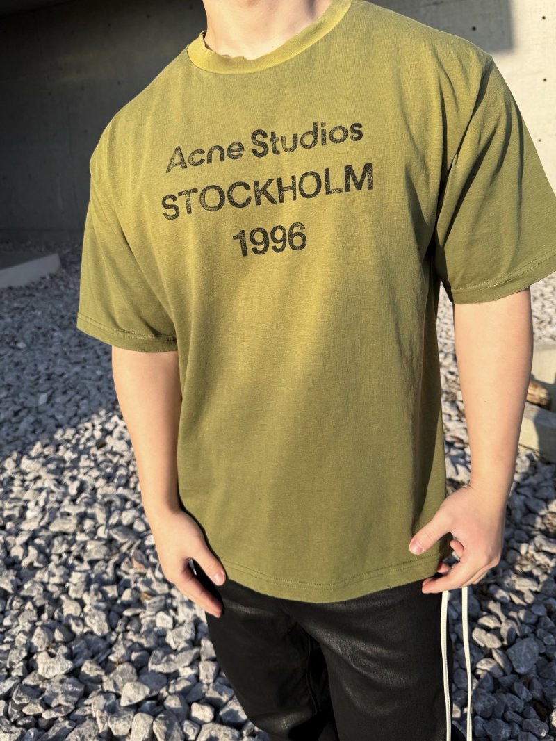 Acne Studios Stockholm 1996 T-Shirt Olive
