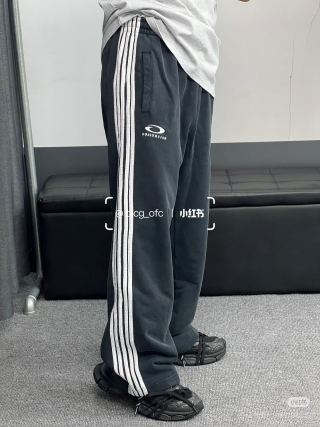 Oakley Navy & White Stripe Track Pants view 7