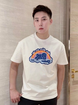 White Graphic Logo Short Sleeve T-Shirt view 5