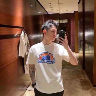 White Graphic Logo Short Sleeve T-Shirt view 9