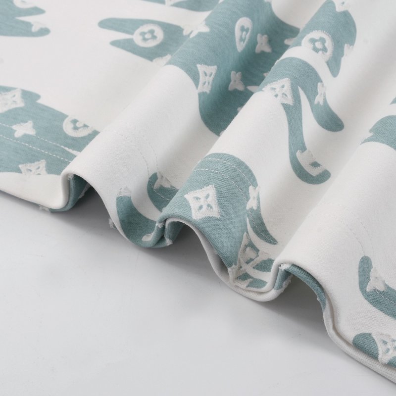 Louis Vuitton Monogram Cloud Print Short Sleeve T-Shirt White view