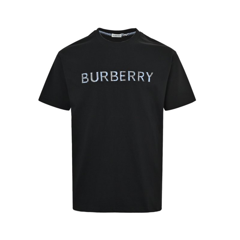 Burberry Black Logo Print T-Shirt view