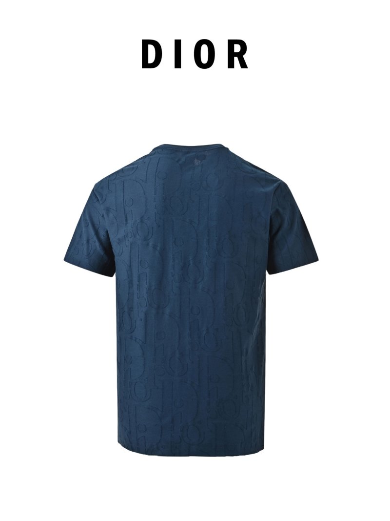 Navy Blue Oversized Short Sleeve T-Shirt view