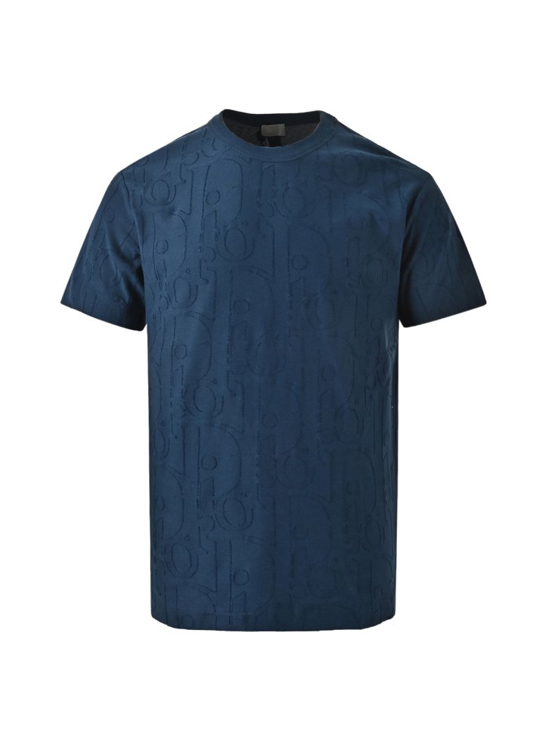 Navy Blue Oversized Short Sleeve T-Shirt view
