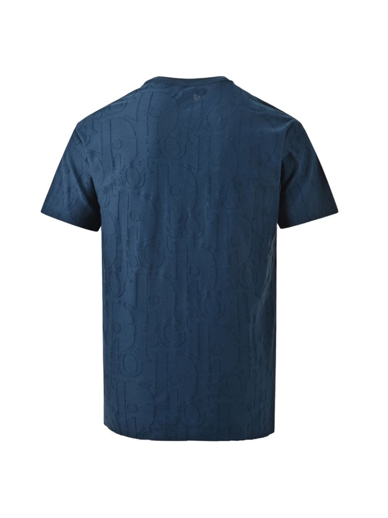 Navy Blue Oversized Short Sleeve T-Shirt view