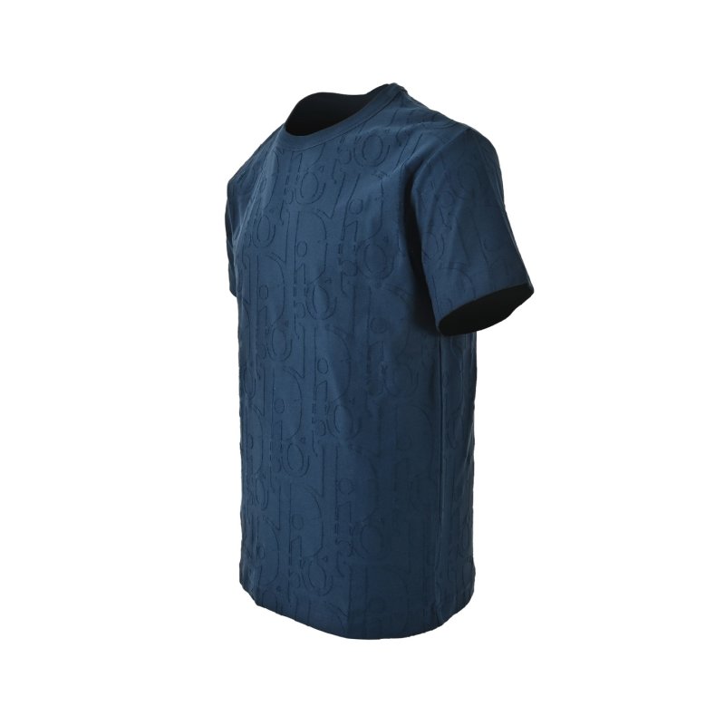 Navy Blue Oversized Short Sleeve T-Shirt view
