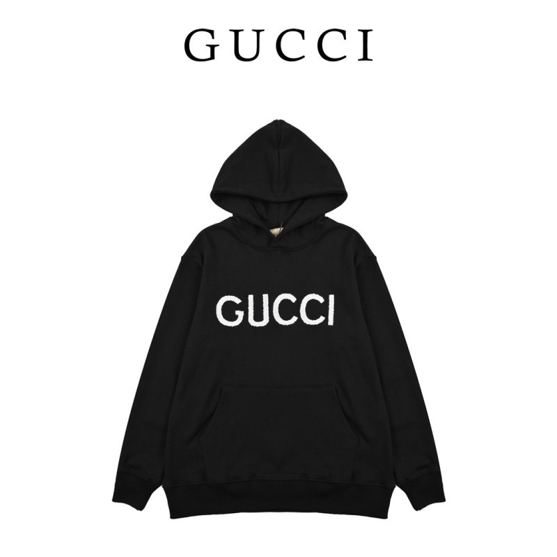 Gucci Black Logo Hoodie view
