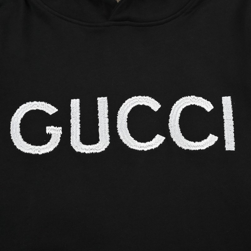 Gucci Black Logo Hoodie view