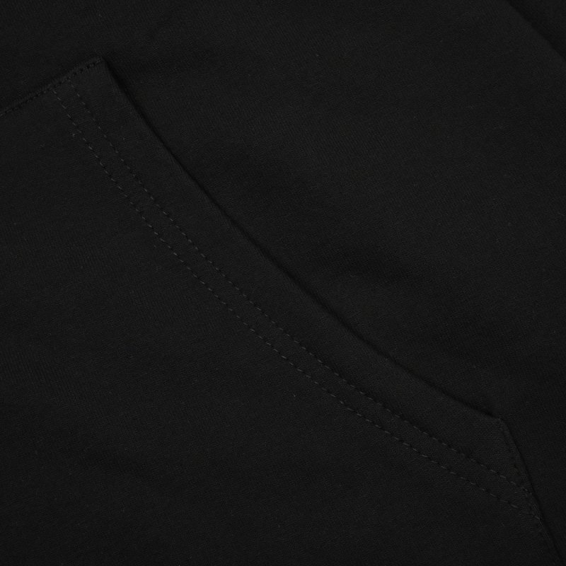 Burberry Black Hoodie with Checkered Logo Print view