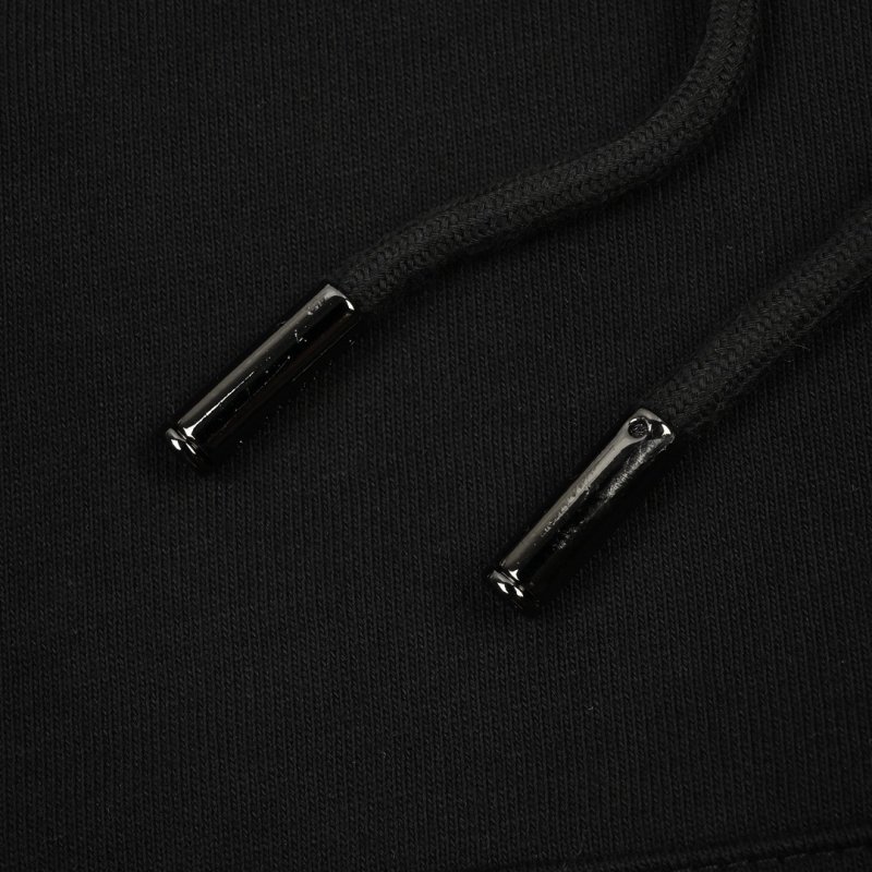 Burberry Black Hoodie with Checkered Logo Print view