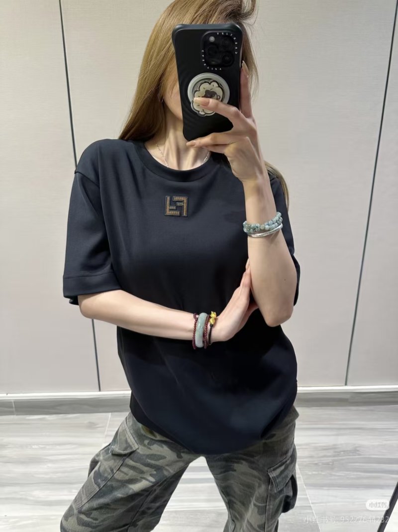 Essentials Black Logo Short Sleeve T-Shirt