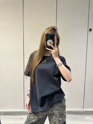 Essentials Black Logo Short Sleeve T-Shirt view 2