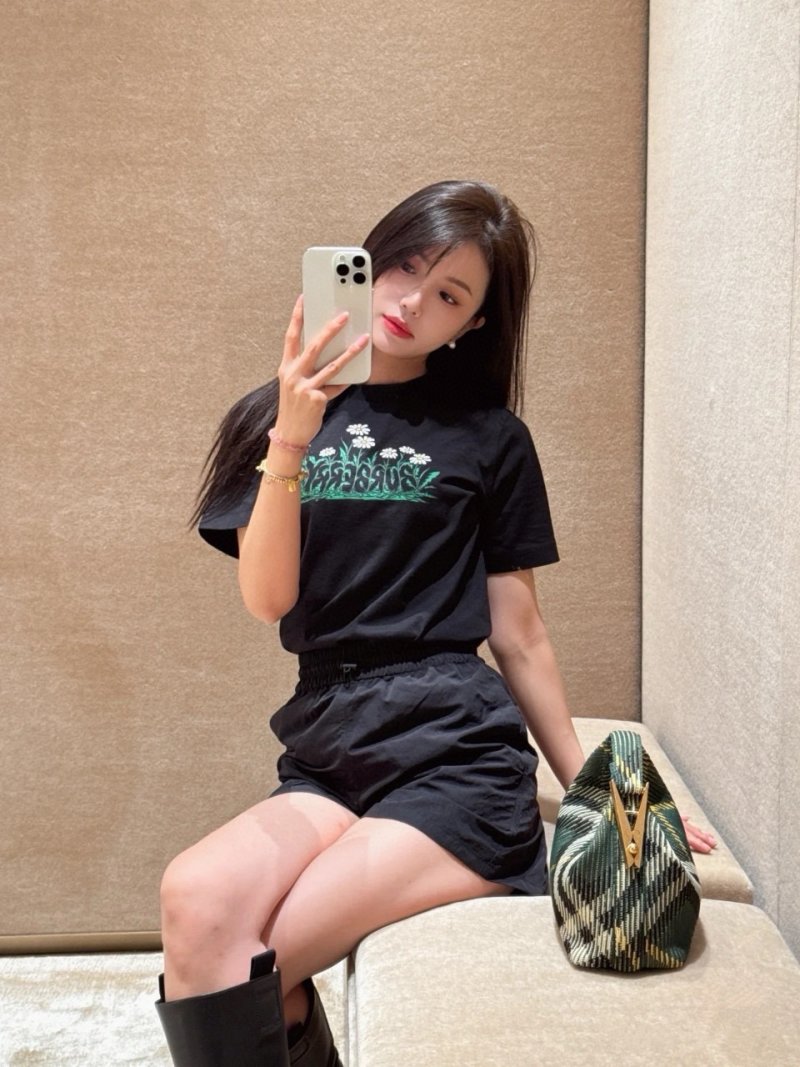 Black Graphic Print Short Sleeve T-Shirt
