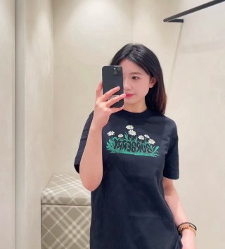 Black Graphic Print Short Sleeve T-Shirt view 2