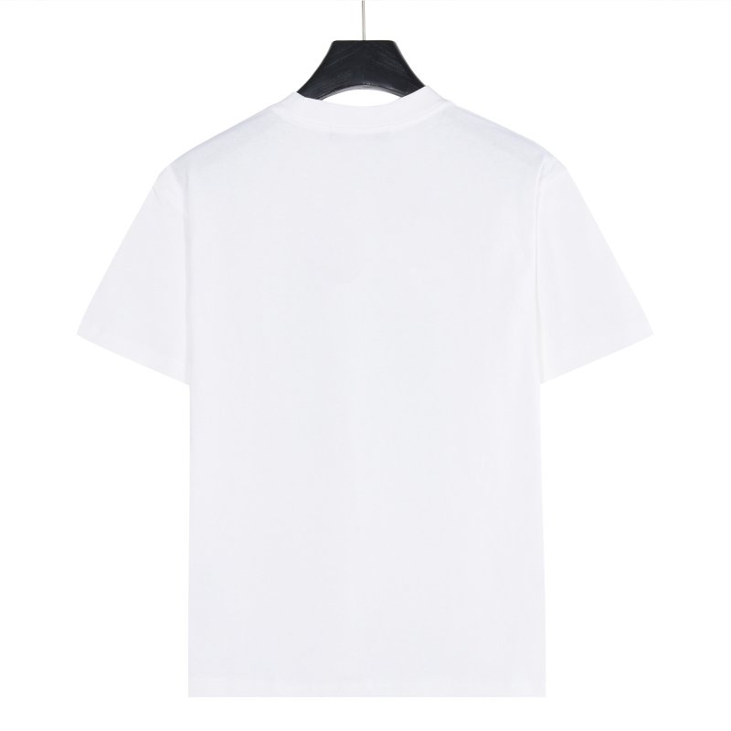 Dior Oversized White Graphic T-Shirt view