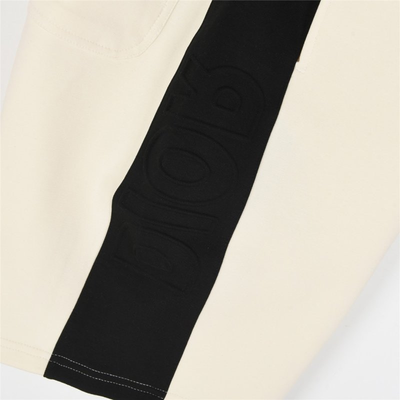 Cream Drawstring Shorts view