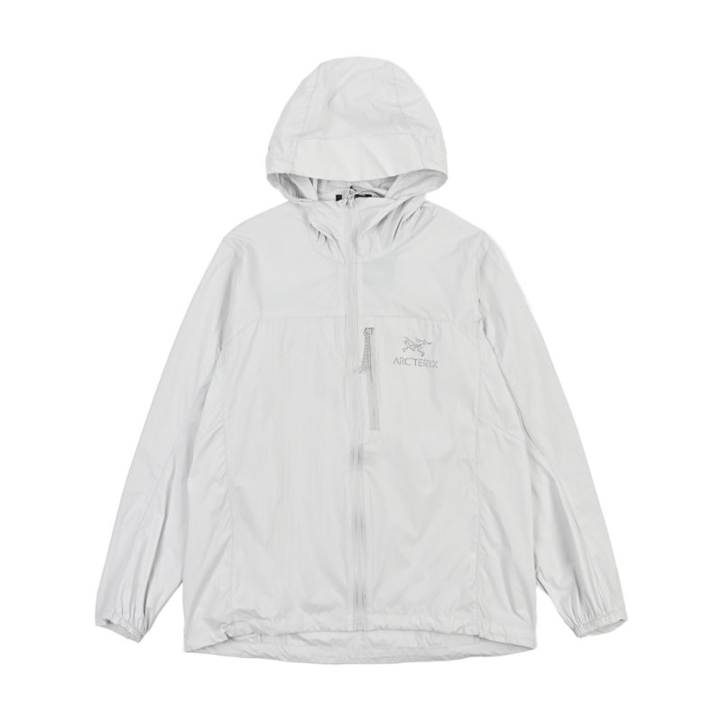 Burberry White Lightweight Sun-Protection Jacket view