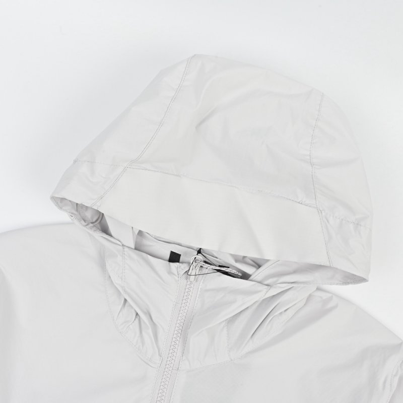 Burberry White Lightweight Sun-Protection Jacket view