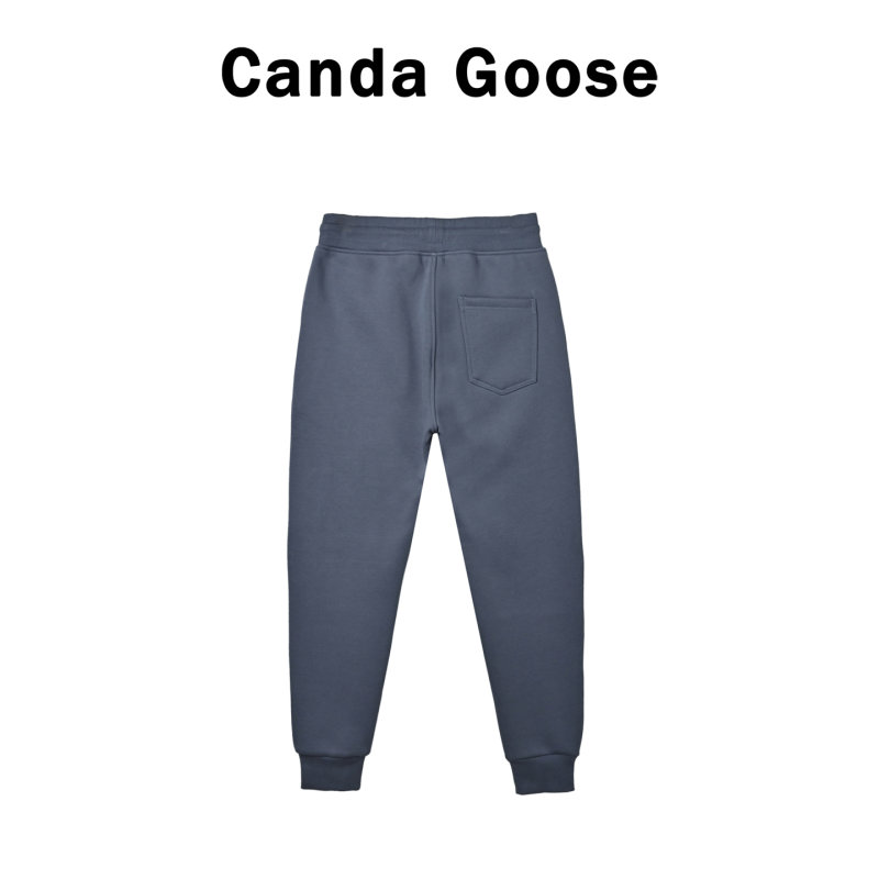 Canada Goose Charcoal Grey Joggers with Crest Logo view