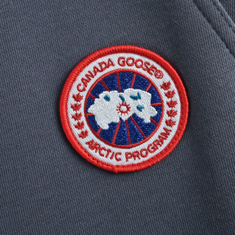 Canada Goose Charcoal Grey Joggers with Crest Logo view