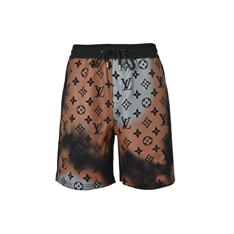 Louis Vuitton Monogram Shorts Brown & Black view