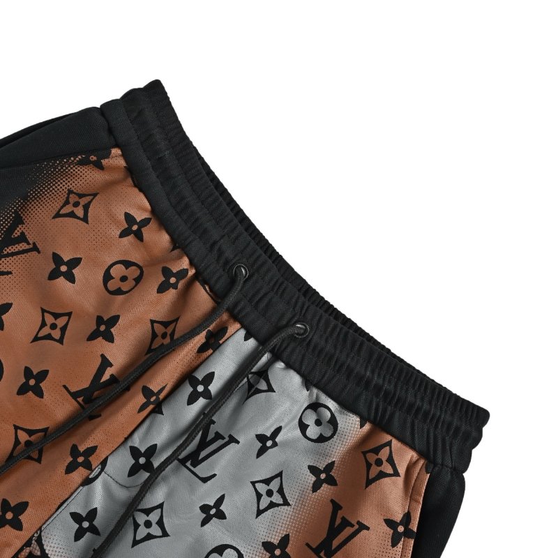Louis Vuitton Monogram Shorts Brown & Black view