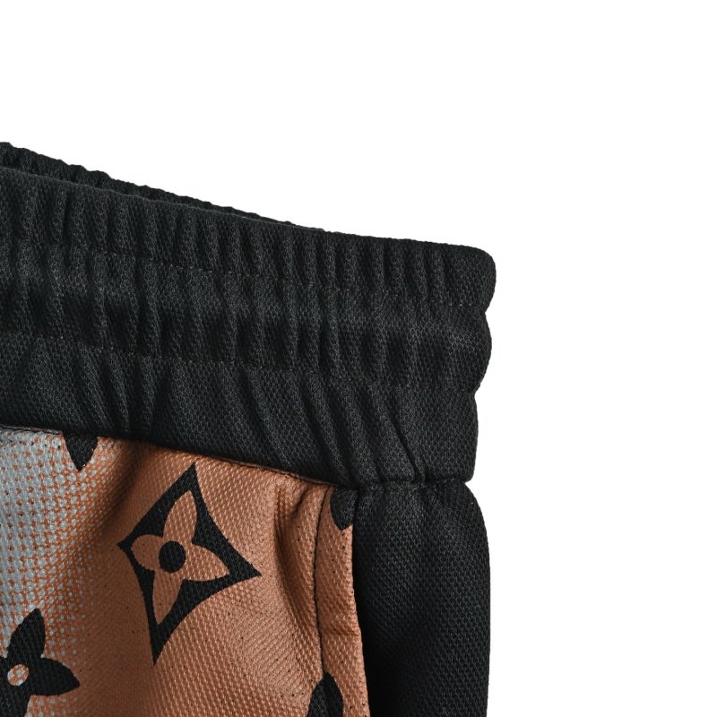 Louis Vuitton Monogram Shorts Brown & Black view