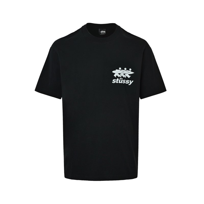 Stüssy Black Logo T-Shirt view
