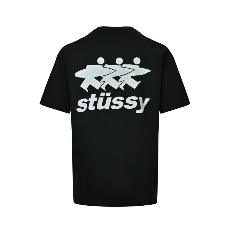 Stüssy Black Logo T-Shirt view