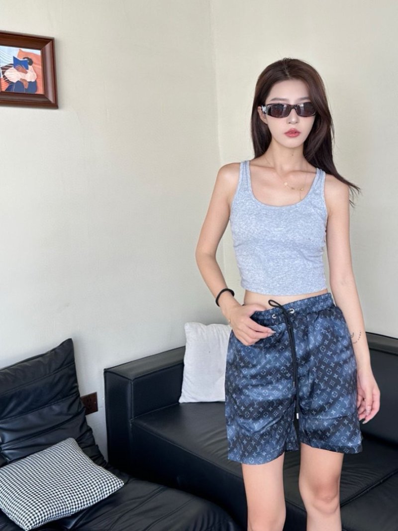 Louis Vuitton Monogram Navy Shorts