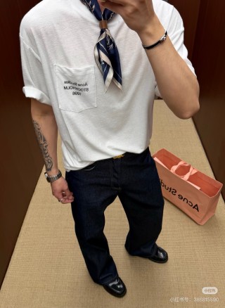 White Graphic Short Sleeve T-Shirt view 3