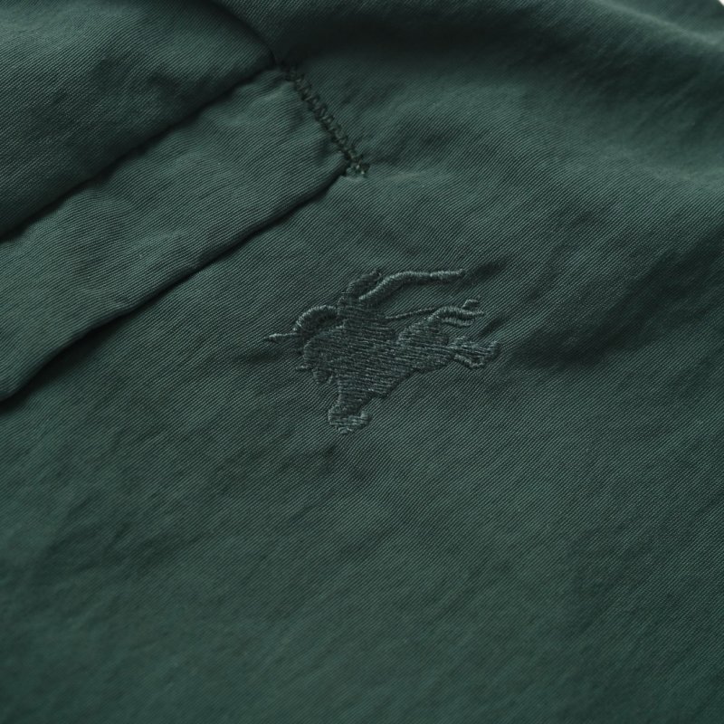 Burberry BBR Drawstring Nylon Check Swim Shorts - Green view