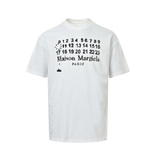 Maison Margiela Mosaic Print White T-Shirt