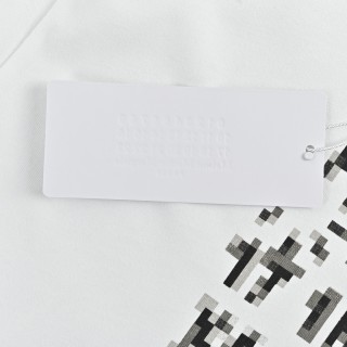 Maison Margiela Mosaic Print White T-Shirt view 7