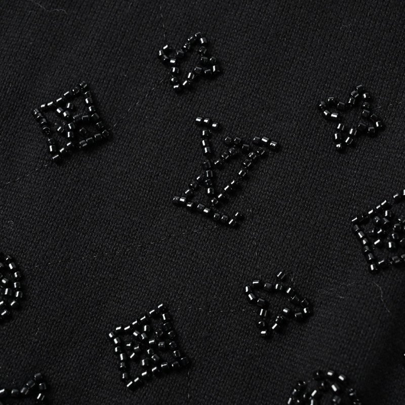 Louis Vuitton Monogram Embellished Black Sweatshirt view