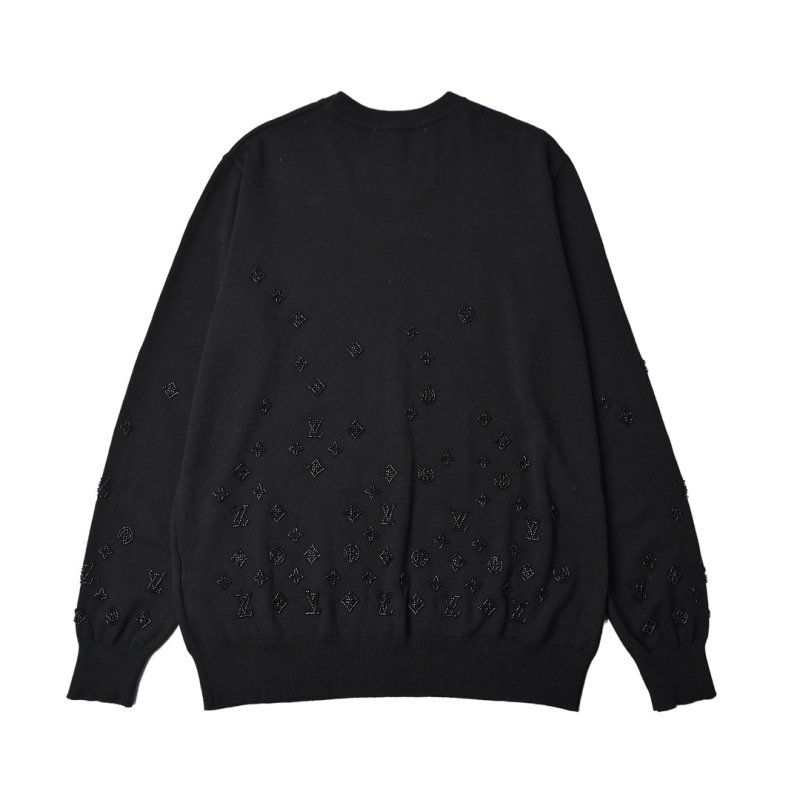 Louis Vuitton Monogram Embellished Black Sweatshirt view