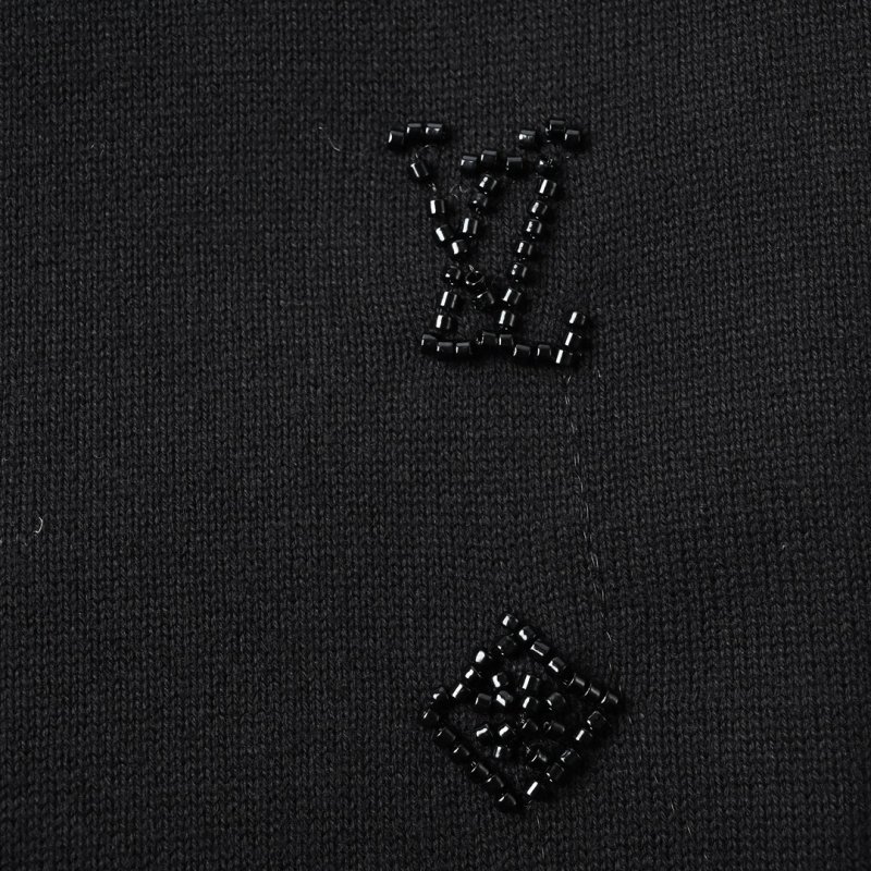Louis Vuitton Monogram Embellished Black Sweatshirt view
